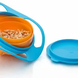 Plastic 360 Degree Revolving Lunch Box for Kids 1 Containers Lunch Box- Plastic-image-41