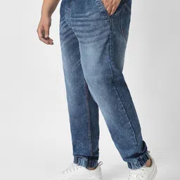 urbano plus Men Regular Mid Rise Blue Jeans image 3