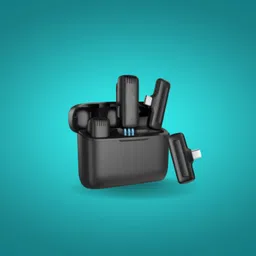 clairbell J13 Wireless Microphone, Noise Reduction Lapel Mic For Vlogging and YouTubeC136 Microphone-picture-29