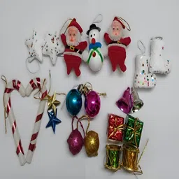 goodcollection Christmas Tree Decoration Ornaments Xmas Tree hangings Ornaments Hanging Ornaments Pack of 21 image 2