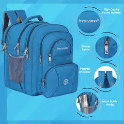 stunnerz High Quality Stylish Casual Waterproof School Bag Class 5th to 10th School Bag image 2