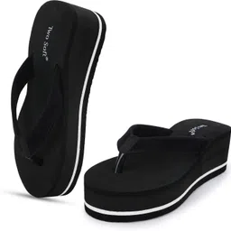 two soft Stylish Women Slippers Lightweight Comfort Fancy Flip Flops For women& Girls Women Flip Flops image 4