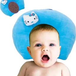 white bubble Rai Dana Baby Pillow, Newborn Head Shaper Anti Flat Takiya Mustard Seeds Solid Baby Pillow Pack of 1-picture-11