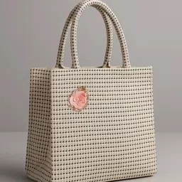 kraftways Women White Tote image 3