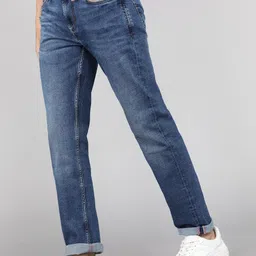 killer Men Slim Mid Rise Blue Jeans image 3