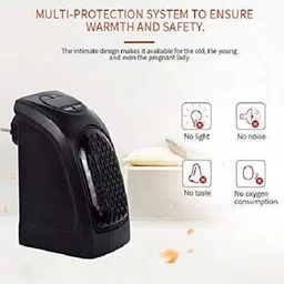 nuvio IVV®-7UJ-Space with Ceramic Personal Thermostat Hand Warmer Fan Room Heater image 3