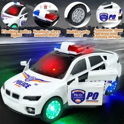 kavana Musical Car Rotate 360° With Flashing Light & Music image 2