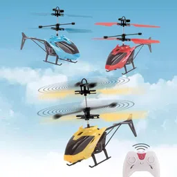 jrclub New Helicopter Radio Remote Control and Hand Sensor Charging Helicopter 2 in 1 image 2