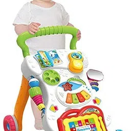 kingmart Musical 2-in-1 Walker With Parent Rod-picture-28