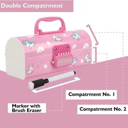 radhetax 01 1 Art Plastic Pencil Box image 2