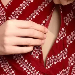 nama kurties Self Design Viscose Rayon Stitched Flared/A-line Gown image 4