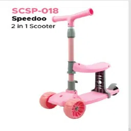 zyamalox 2-in-1 Kick scooter with Removable Seat for Toddlers scooter for kids Kids Scooter image 2