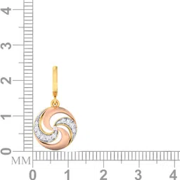 avsar Yellow Gold 18kt Diamond Stud Earring image 4