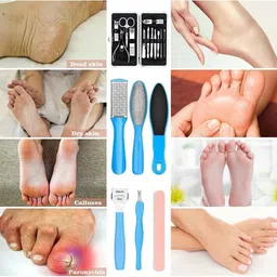 jus’be u Plus Pedicure and Manicure Complete Combo Set of 3 with Wooden Filer image 4