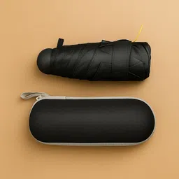 ojo Purse Umbrella Black Umbrella-picture-48