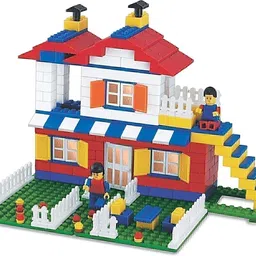 kn2 mart Block building construction for Kids Super Architect Construction Set for children's to Create Their OWN Home by own creativity-picture-27