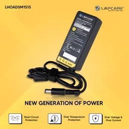 LAPCARE 65W 7.4Mm Pin Charger for Hp Elitebook Laptop Series 65 W Adapter image 4