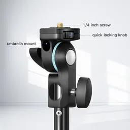 SUPERNIC AD-E2 Flash Holder Metal Bracket | 1/4 Inch Screw Umbrella Mount for AD200 Flash image 3