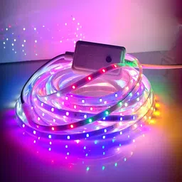 crentila 200 LEDs 10 m Multicolor Flickering Strip Rice Lights image 1
