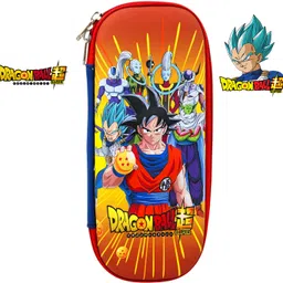 johnnie boy Dragon Ball Super Hard Shell Pencil Case – Zipper Clos ure & Perfect for Boys Art EVA Pencil Box image 1