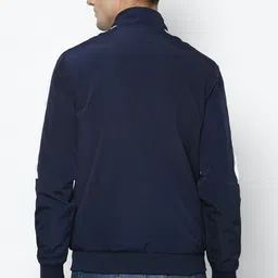 allen solly Men Solid Bomber Jacket image 2