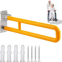 zibuyu Folding Grab Bar Anti Slip Wall Handrail for Bathroom Use Shower Grab Bar-picture-18