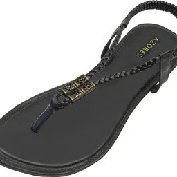 azores Women Flats Sandal image 4