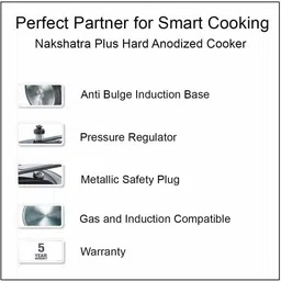 prestige Nakshatra 5 L Pressure Cooker image 2