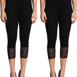 lgc Women Black Capri-picture-21