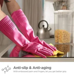 mpr4 Gloves Pink Wet and Dry Glove image 4