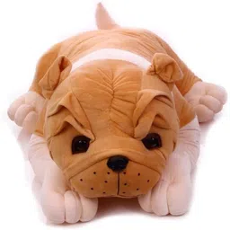 pihu enterprises Bulldog Small Soft Toy Plush Quality - 25 cm-picture-11
