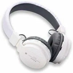 lopaz Sh_12 Wireless Bluetooth headphone Bluetooth Headset (white, On the Ear) Bluetooth Headset image 2