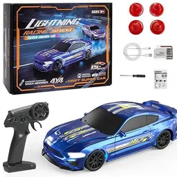 bestie toys 1:43 RC Drift Car, 2.4GHz Remote Control Drift Racing Car, High Speed 4 Wheel Dr-picture-40