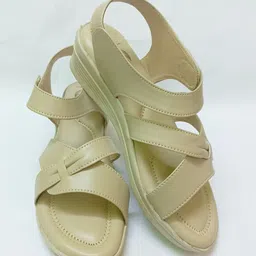 aqe india Women Wedges Sandal image 5