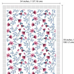 yualin creation PVC 6 Seater Printed Table Cover image 4