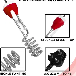 hill mount ISI Mark Shock-Proof & Water-Proof HME08 BRASS 2000 W Shock Proof Immersion Heater Rod image 3