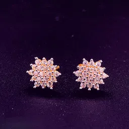 NJ Arts Yellow Gold 18kt Stud Earring-picture-12