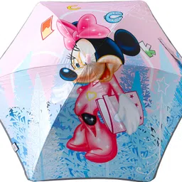 kuber industries Disney Mickey Mouse Print Umbrella For Kids|Automatic Umbrella For Rain (Multi) Umbrella-picture-12
