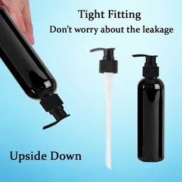 futura market Multi Purpose useble (Pump) bottel for Sanitizers/Soap Dispenser/Refillable Travel 200 ml Bottle image 2