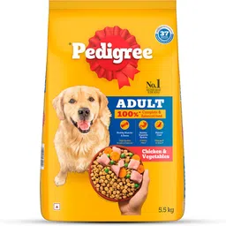 pedigree Chicken, Vegetable 5.5 kg Dry Adult Dog Food-picture-23