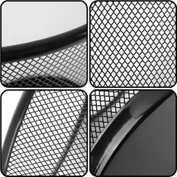 goodwill tech Small Metal Mesh Dustbin for Home, School, Bedroom, Kitchen, Office 9 LTR Iron Dustbin image 4