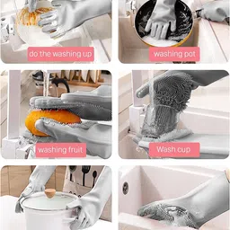 masox store Grooming Gloves for Cow, Dog & Cat, Horse, Donkey, Rabbit, Monkey, Miniature Pig, Turtle image 3