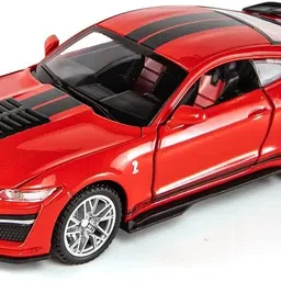 sve 1:32 Scale Mustang Shelby GT500 Die-Cast Metal Car with Sport car Openable Doors-picture-28