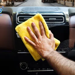 softspun Microfiber Vehicle Washing Cloth image 4
