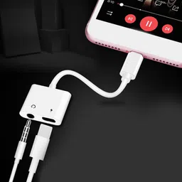 IMMUTABLE Multicolor 6 in 1 Type C to audio jack and charging K12 Phone Converter image 4