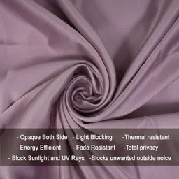homemonde 213.36 cm (7 ft) Polyester Blackout Door Curtain (Pack Of 2) image 5