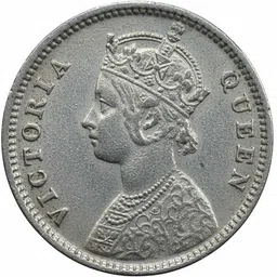 vkcoins Quarter Rupee 1862 Rare Collection Old Coin Modern Coin Collection image 2