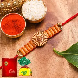 poorak Religious RK24_MB_PK1_1Y_101 Assorted Rakhi Set-picture-14