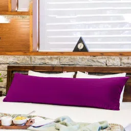 my armor Full Body Microfibre 53 x 16 Inch Pillow in Purple Colour image 1