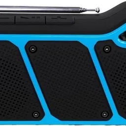 MEPL Bluetooth Portable With Dual Speaker & Memory Card USB Jack with(Blue & Black) 10 W Bluetooth Party Speaker-picture-16